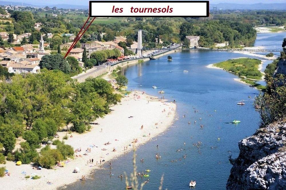 "Les Tournesols" Villa Saint-Martin-dʼArdèche Bagian luar foto