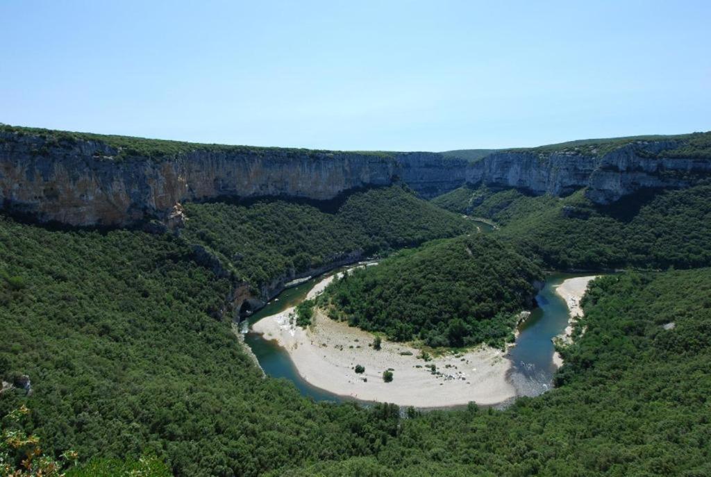"Les Tournesols" Villa Saint-Martin-dʼArdèche Bagian luar foto